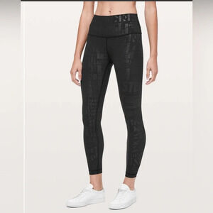 Lululemon Wunder Under Hi-Rise 7/8 Tight *20Y Collection 25"